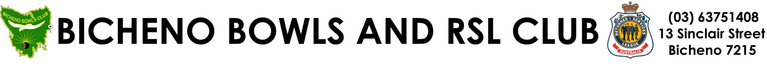 Bicheno Bowls and RSL Club Logo